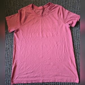 lululemon athletica Pink Short Sleeve Tee